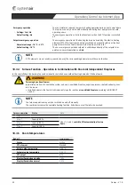 Предварительный просмотр 54 страницы SystemAir Combi Unit Genius Installation, Operation And Maintenance Instructions