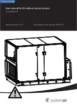 SystemAir Danvent DV-10 User Manual preview