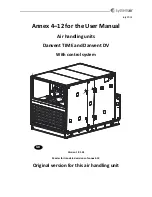 SystemAir Danvent DV Annex For The User Manual preview