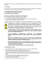 Предварительный просмотр 4 страницы SystemAir DVG-H-EC F200 Instructions For Transport, Installation, Commissioning And Maintenance