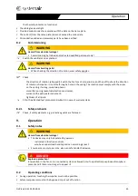 Предварительный просмотр 25 страницы SystemAir DVV-Ex 1000-XL Installation And Operating Instructions Manual