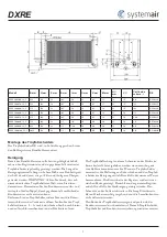 Предварительный просмотр 7 страницы SystemAir DXRE 1000x500-3-2,5 Fitting Instruction