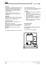 Предварительный просмотр 2 страницы SystemAir ESSVENT Operation And Maintenance Instructions