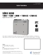 Preview for 17 page of SystemAir Fantech HERO 120H Installation Manual