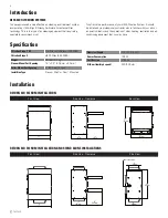 Preview for 4 page of SystemAir Fantech HERO HS300 Installation And Operation Manual