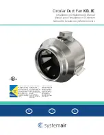 SystemAir KD 300F EC Installation And Maintenance Manual предпросмотр