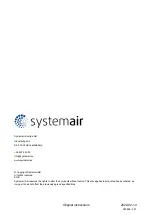 Preview for 36 page of SystemAir KE 50-24-4 Installation,Operation And Maintenance Instruction