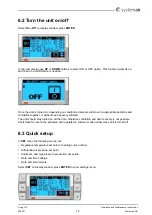 Предварительный просмотр 14 страницы SystemAir Living HP Operation And Maintenance Instructions