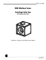 SystemAir MUB16 Installation, Operation And Maintenance Manual preview
