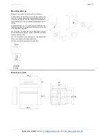 Предварительный просмотр 3 страницы SystemAir NTC10k Installation Instructions Manual