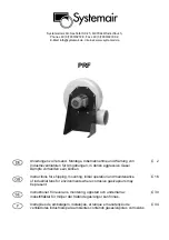 SystemAir PRF Instruction For Operation And Maintenance предпросмотр