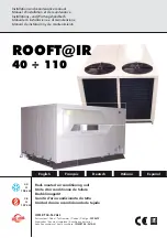 SystemAir Rooft@ir 100 Installation And Maintenance Manual предпросмотр