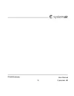 Preview for 15 page of SystemAir RS485 User Manual