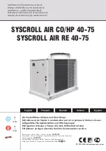 SystemAir SYSCROLL AIR CO/HP 40-75 Installation And Maintenance Manual preview