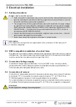 Preview for 7 page of SystemAir TCA 150D Operating Instructions Manual