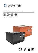 SystemAir TFC-P Roof fan EC Installation,Operation And Maintenance Instruction предпросмотр