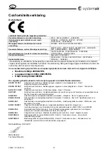 Предварительный просмотр 21 страницы SystemAir TFE 220 Operation And Maintenance Instructions