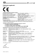 Предварительный просмотр 25 страницы SystemAir TFE 220 Operation And Maintenance Instructions