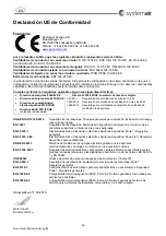 Предварительный просмотр 39 страницы SystemAir TFSK EC 160 Operation And Maintenance Instruction