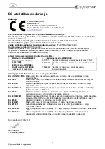 Предварительный просмотр 54 страницы SystemAir TFSK EC 160 Operation And Maintenance Instruction