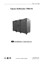 Предварительный просмотр 1 страницы SystemAir Topvex SoftCooler TR Series Installation Instructions Manual