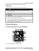 Preview for 3 page of SystemAir Topvex TR1300 Operation And Maintenance Instruction