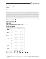 Предварительный просмотр 15 страницы SystemAir TopVex TX03 Operation And Maintenance Instructions