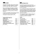 Preview for 2 page of SystemAir Villavent 251-16 Installation, User And Maintenance Instructions