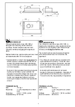 Предварительный просмотр 3 страницы SystemAir Villavent 490-10/B Installation, User And Maintenance Instructions