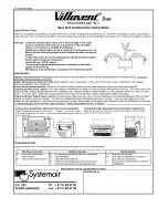 Предварительный просмотр 2 страницы SystemAir Villavent Duo TSL-2 User And Maintenance Instructions