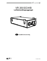 Предварительный просмотр 15 страницы SystemAir VR 250 ECH/B Installation Manual