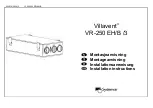 Предварительный просмотр 1 страницы SystemAir VR-250 EH/B/3 Installation Instructions Manual