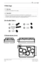 Предварительный просмотр 3 страницы SystemAir VTR 200 Installation Instructions Manual