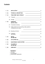 Предварительный просмотр 2 страницы SystemAir WVA Instructions For Shipping, Mounting, Initial Operation And Maintenance