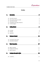 Preview for 3 page of SystemBase SerialGate SG-3011DCL/232 User Manual