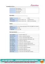 Preview for 110 page of SystemBase SerieslGate SG-1010/232 User Manual