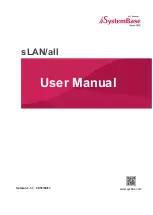 SystemBase sLAN/all User Manual preview