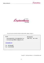 Preview for 28 page of SystemBase TALUS User Manual