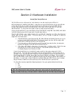 Preview for 8 page of SystemBase WiComm Installation And User Manual