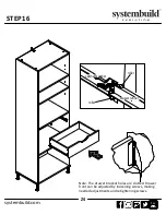 Preview for 24 page of Systembuild Evolution 4072015COM Instruction Booklet