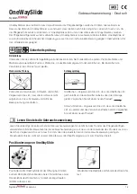 Предварительный просмотр 13 страницы SystemRoMedic OoneWaySlide Instructions For Use Manual