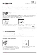 Предварительный просмотр 15 страницы SystemRoMedic OoneWaySlide Instructions For Use Manual