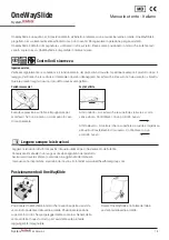 Предварительный просмотр 19 страницы SystemRoMedic OoneWaySlide Instructions For Use Manual