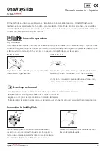 Предварительный просмотр 21 страницы SystemRoMedic OoneWaySlide Instructions For Use Manual