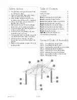 Preview for 3 page of Systems Trading Corporation Gazebo GZ584 Assembly Instructions Manual