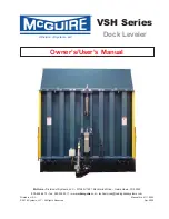 SYSTEMS McGuire VSH Series Owner & User Manual preview