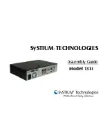 Предварительный просмотр 1 страницы Systium Technologies 133i Assembly Manual