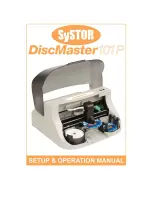Systor DiscMaster 101P Setup & Operation Manual preview