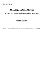 Systrome ADSL-SD-154 User Manual предпросмотр