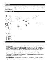 Preview for 2 page of Sytech Click & Mix SY-PI700 User Manual